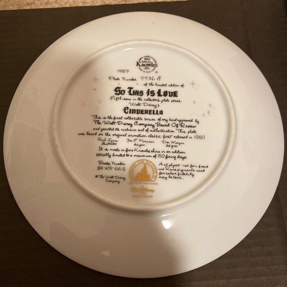 Limited Edition Cinderella Fine China - Picture 2 of 12